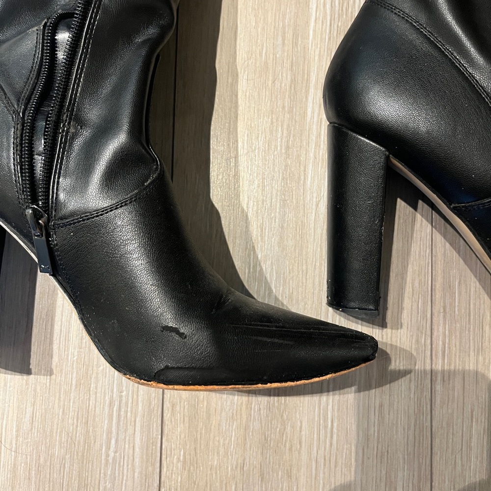 Marc Fisher Garalyn Pointed Toe Over the Knee Boot - Picture 3 of 9